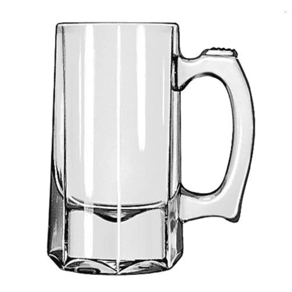 Libbey Glassware 5205 Stein, 10 oz. (Pack of 12)