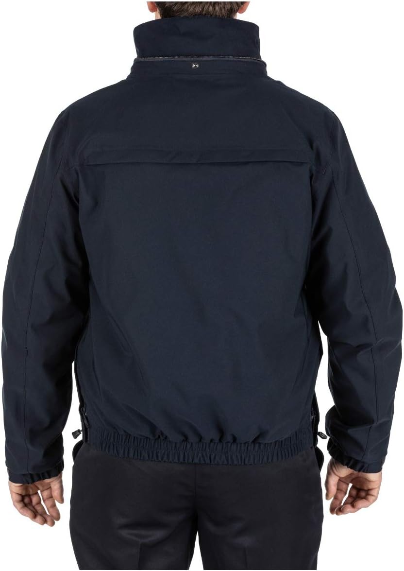 5.11 Tactical Men's 5-in-1 Jacket 2.0, 100% Polyester Hardshell, Style 48360, Black or Dark Navy, Style 48360 - Image 5