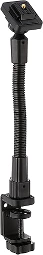 ARKON Soporte de abrazadera para cámara Canon Nikon Sony Fujifilm Panasonic Cámaras Spotting Scopes Retail Negro (CMP186-12)