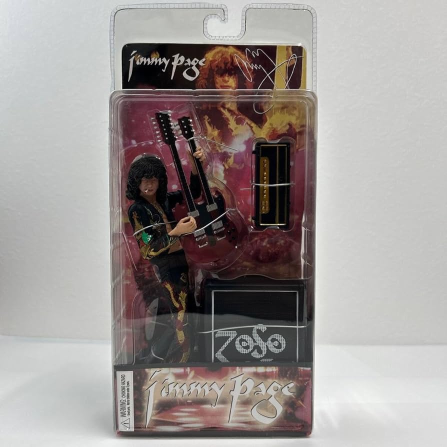 ジミーペイジ　Jimmy Page　フィギュア Amazon | ジミー・ペイジ 7インチ アクション フィギュア