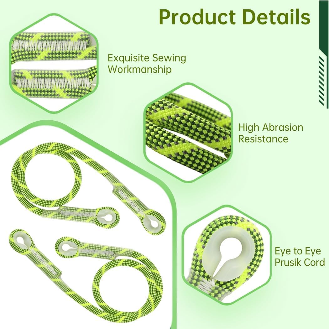 Eye-to-E Our Esteemed Pre-Sewn Cord Muse Multi-Purpose Pack Friction Resistant Kevlar & Three Descend Polyester, Cor Nylon Od Heat 10Mm, Pin