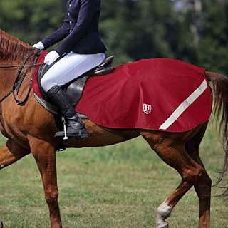 Harrison Howard Climax Horse Exercise Sheet Waterproof/Fleece Lining with Hi-Vis Features Superb Night Safty on Road
