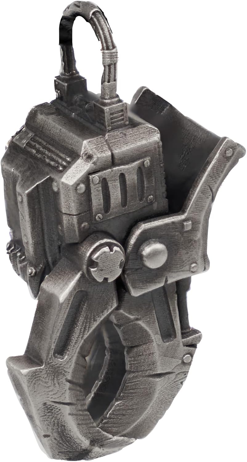 Starforged Ghazghkull Thraka Warhammer 40K Orks Sterling Silver Men's Necklace Prophet of the Waaagh!