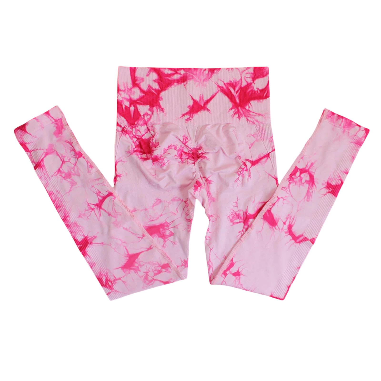 Legginsy dla kobiet Wielka Brytania Push Up wysoka talia bezszwowe tie dye spodnie do jogi dla kobiet obcisłe fitness bieganie trening siłownia spodnie sportowe