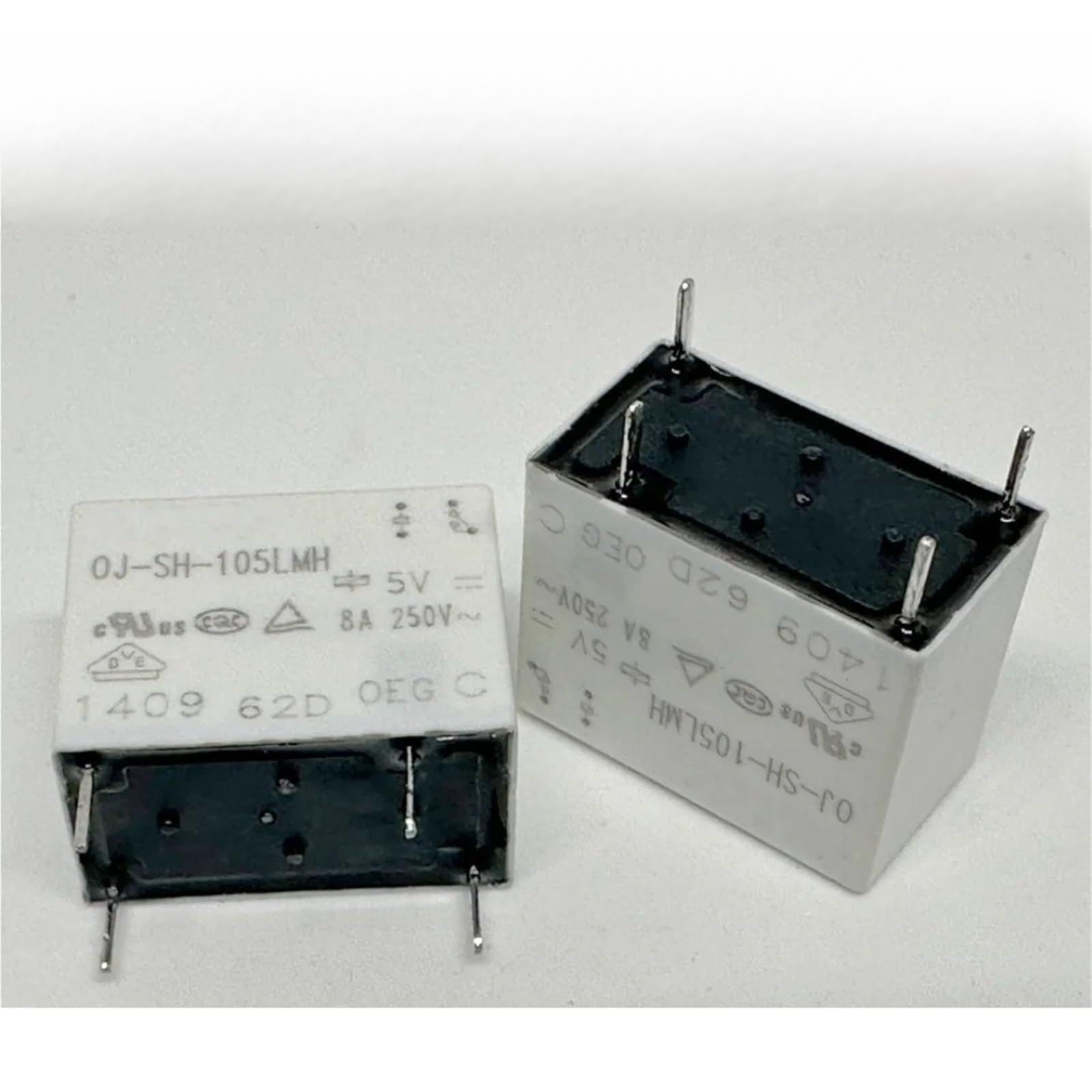 Relais OJ-SH-112LMH 12V 8A commutation haute capacité 4 broches