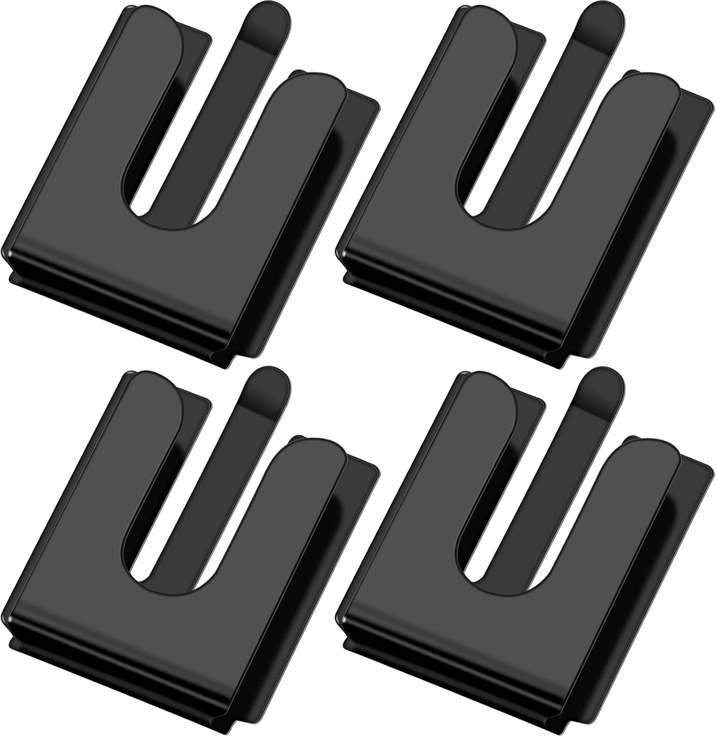 4 Pieces CB Mic Holder CB Microphone Holder Car Mic Holder