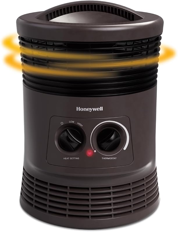 Calentador forzado con ventilador envolvente de 360 ​​grados, HHF360V