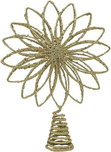 NOLITOY Decoración de metal para árbol de Navidad, decoración de estrella, centros de mesa de Navidad, suministros de fiesta, decoración de árbol de