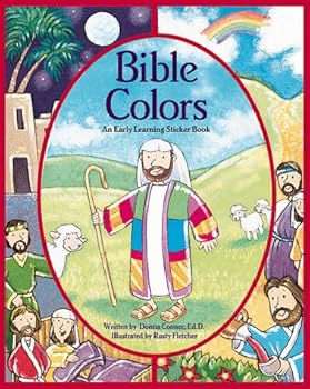 Paperback Bible Colors [With 50 Stickers] Book