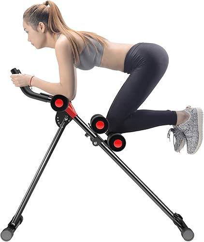 Equipo de entrenamiento abdominal, entrenador de abdominales ajustable en altura, equipo de ejercicio abdominal para gimnasio en casa, equipo de