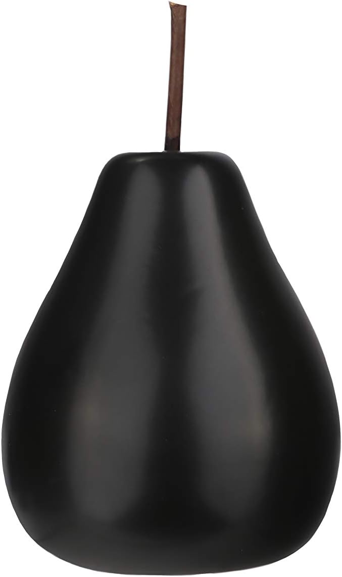 Urban Trends Ceramic Decorative Pear Figurine Ceramic Design Decor Center Piece for Home Decor Figurine for Living Room Table Office Décor: 6.25" H x 3.75" W x 3.75" D (SAGE)