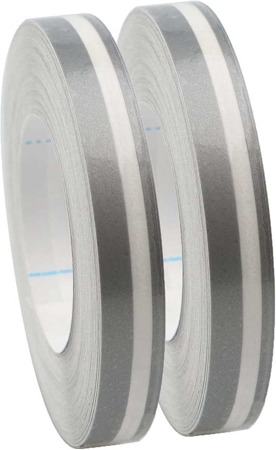 Eastyard 2 Rolls 33Ft (9.8m) Pinstripe Solid Pinstriping Tape Vinyl Car