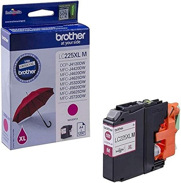 Brother LC225XL- Magenta - original - ink cartridge DCP-J4120, J562, MFC-J4625, J480, J5320, J680, J880, Business Smart MFC-J4420