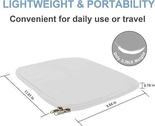 Miniatura 2 de DEVONWIDE Organizador de cables de viaje, organizador electrónico, organizador de cables, bolsa de almacenamiento de artículos electrónicos para