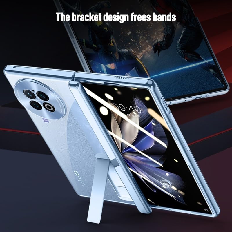 Coque antichoc Vivo X Fold 2 bleue pour usage professionnel - 5