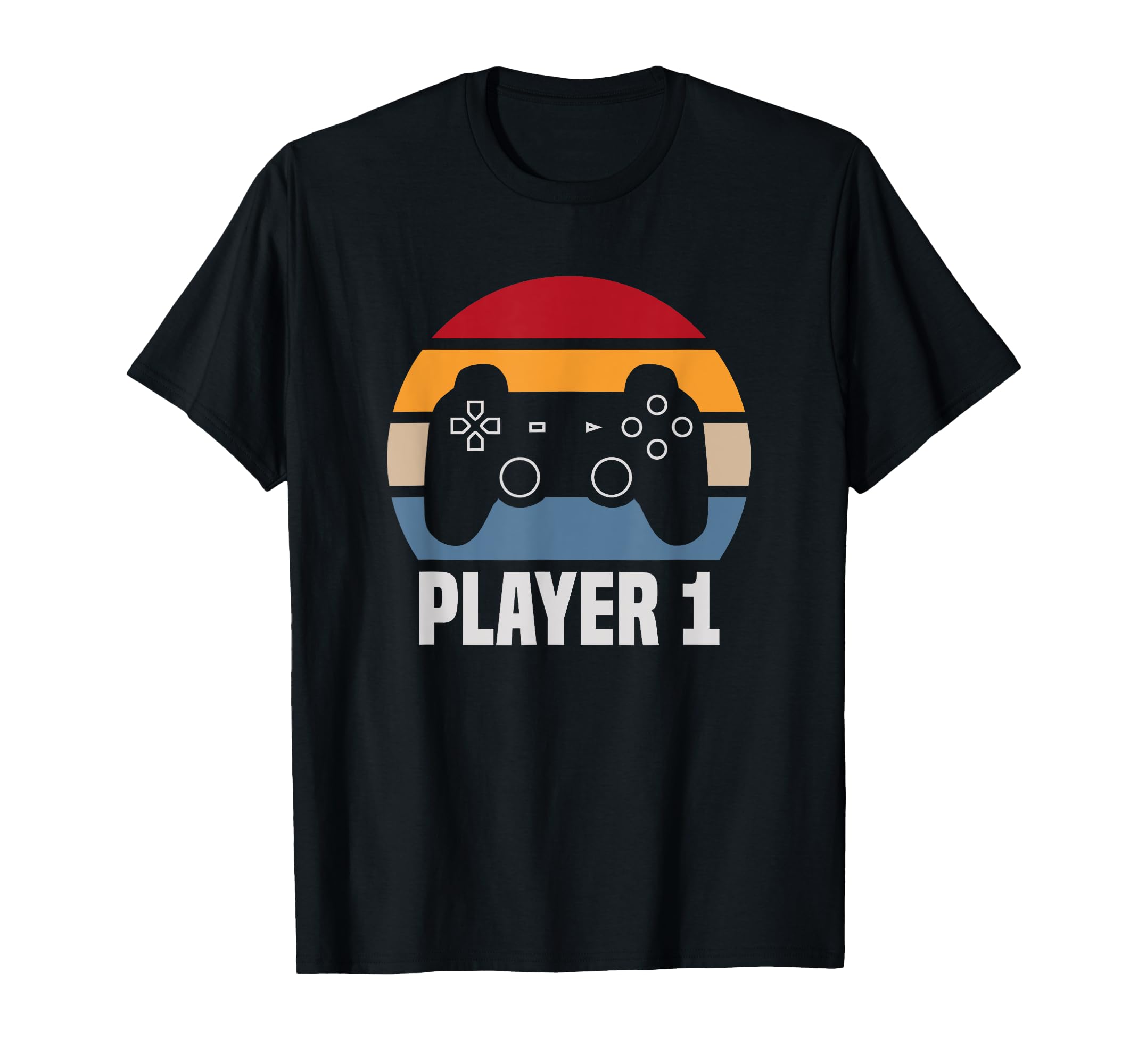 Player 1 Player 2 Couple Matching Video Gamer T-Shirt