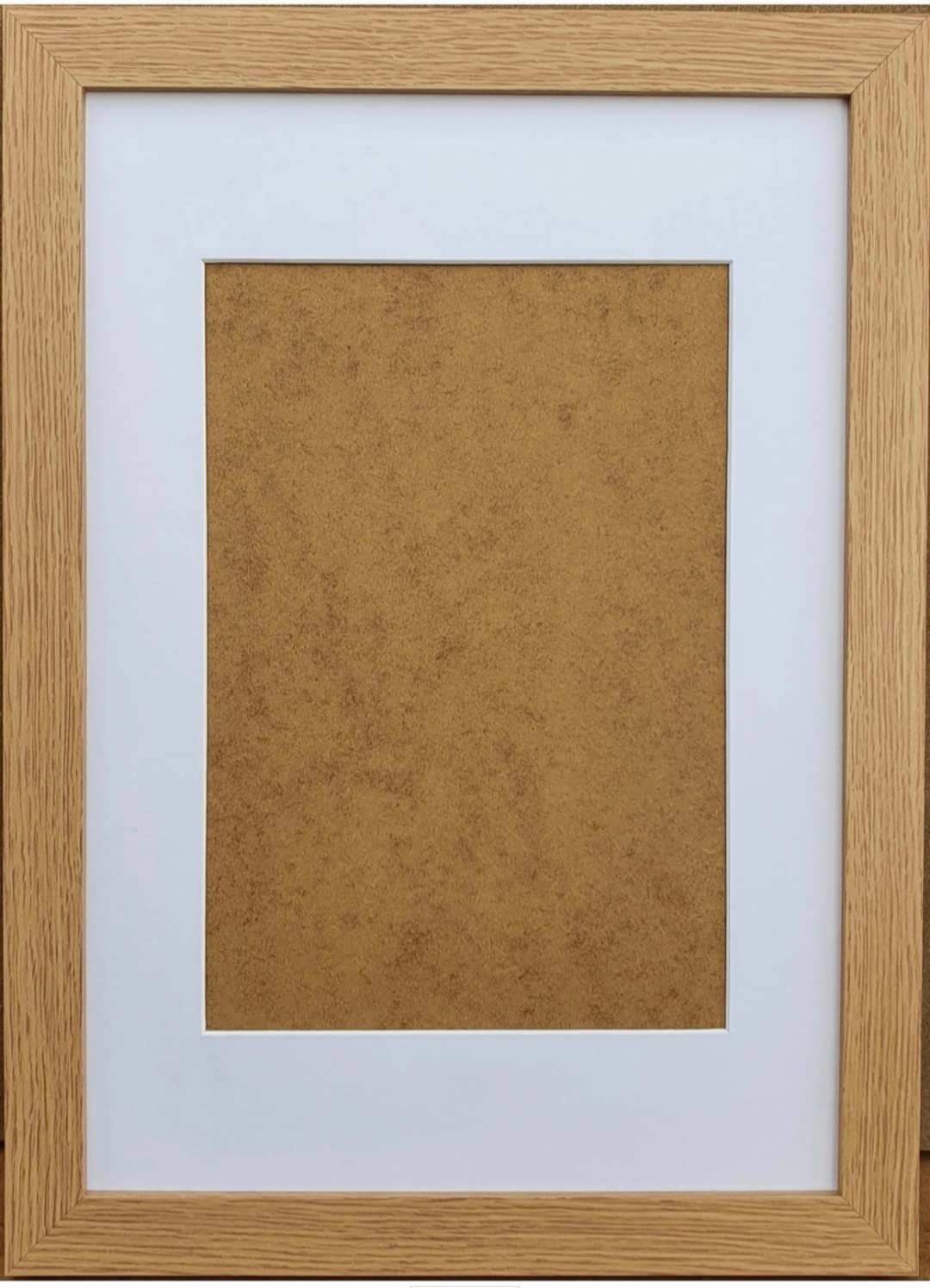 Pif Oak Frame With White Mount (, 20X16 For 15X10 Picture)