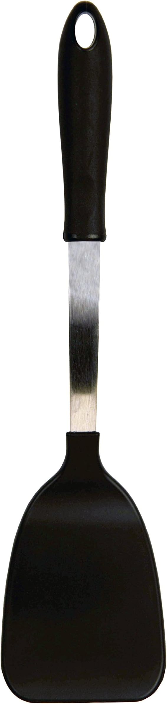 Nylon Stainless Steel Solid Turner, Black