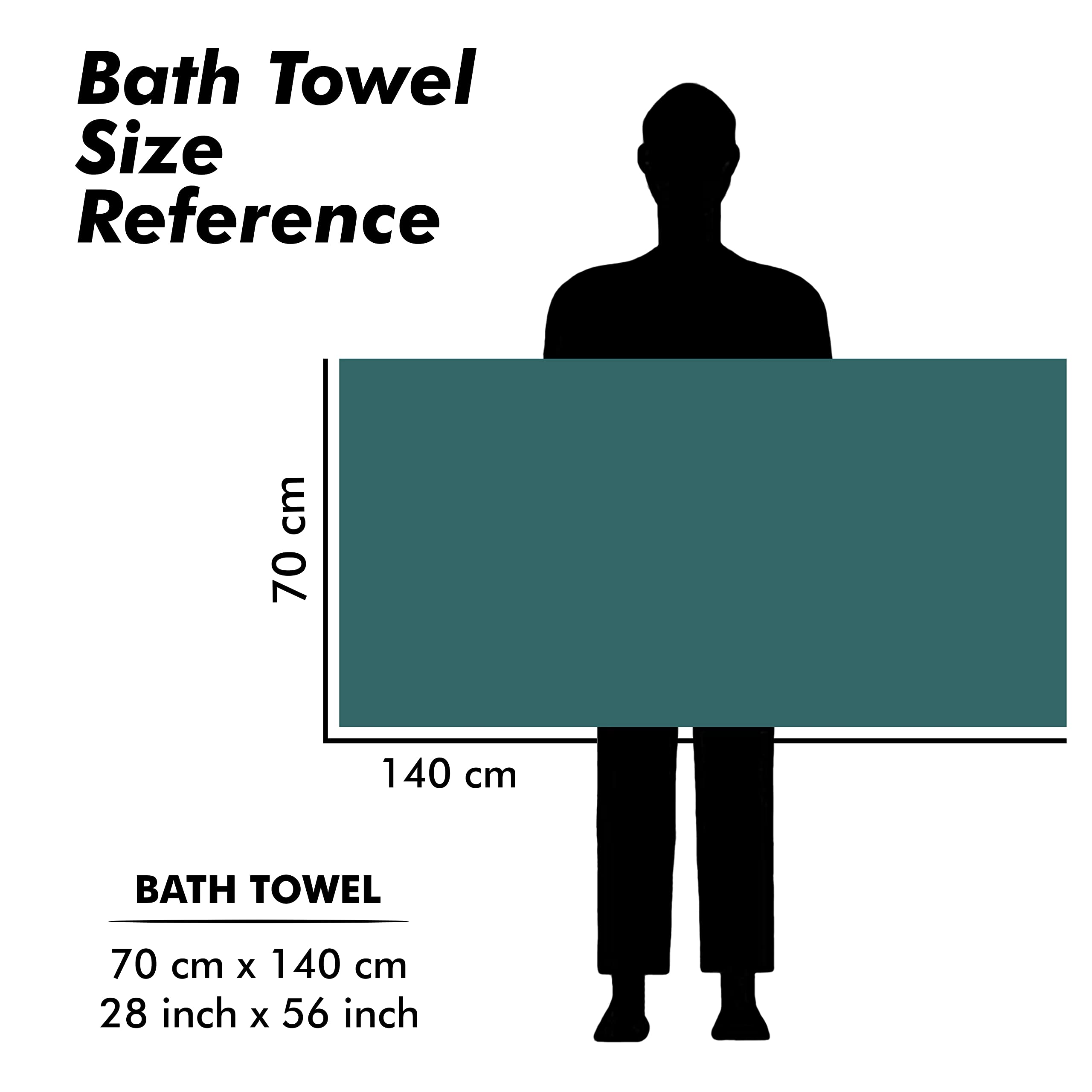 UrbanLeaf Microfiber Bath Towel - Quick Dry & Absorbent -4 UrbanLeaf Microfiber Bath Towel - Quick Dry & Absorbent -4