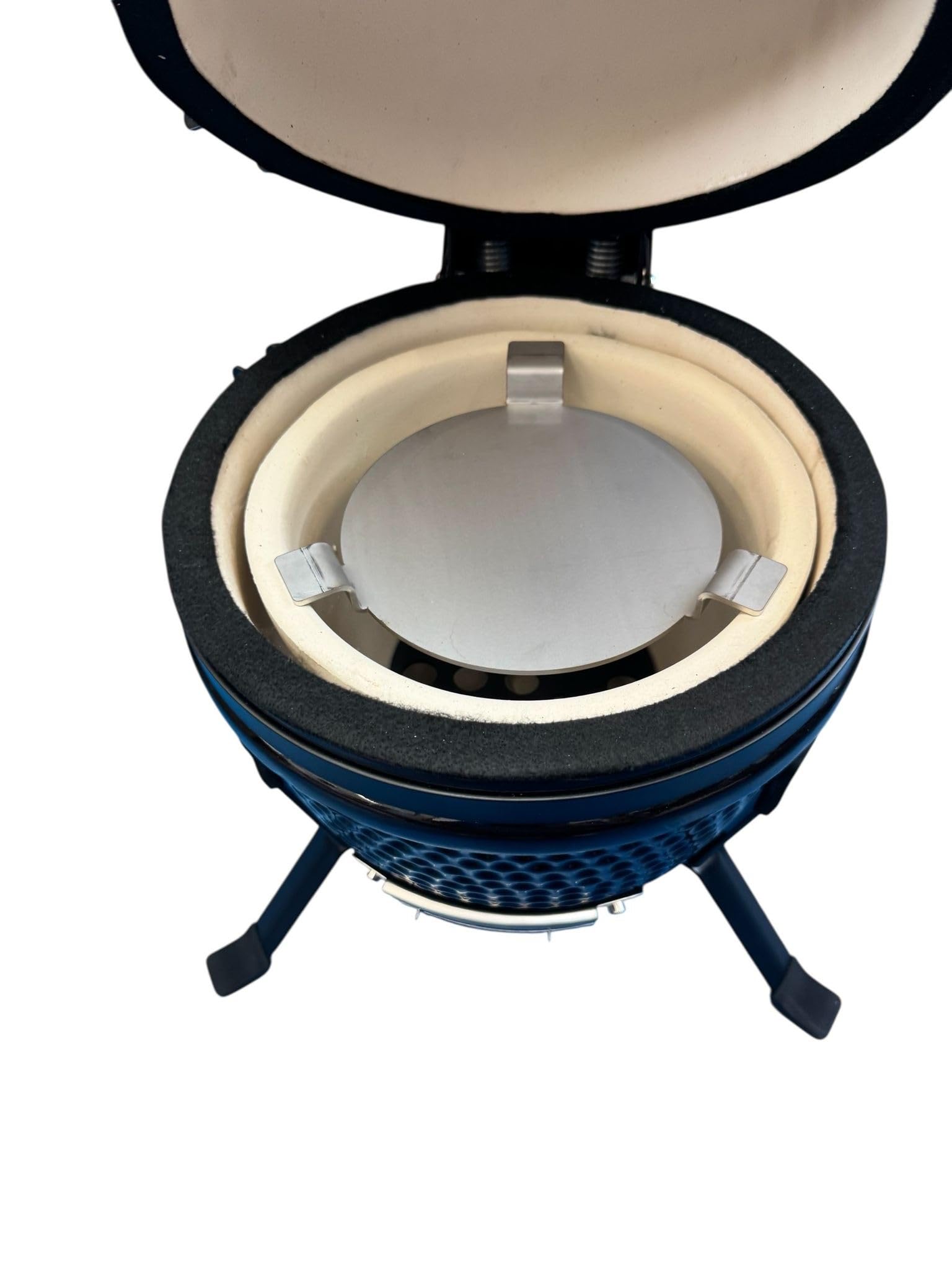 Déflecteur de chaleur pour œufs de barbecue Aldi-Lidl-B&M Mini Kamado en acier inoxydable