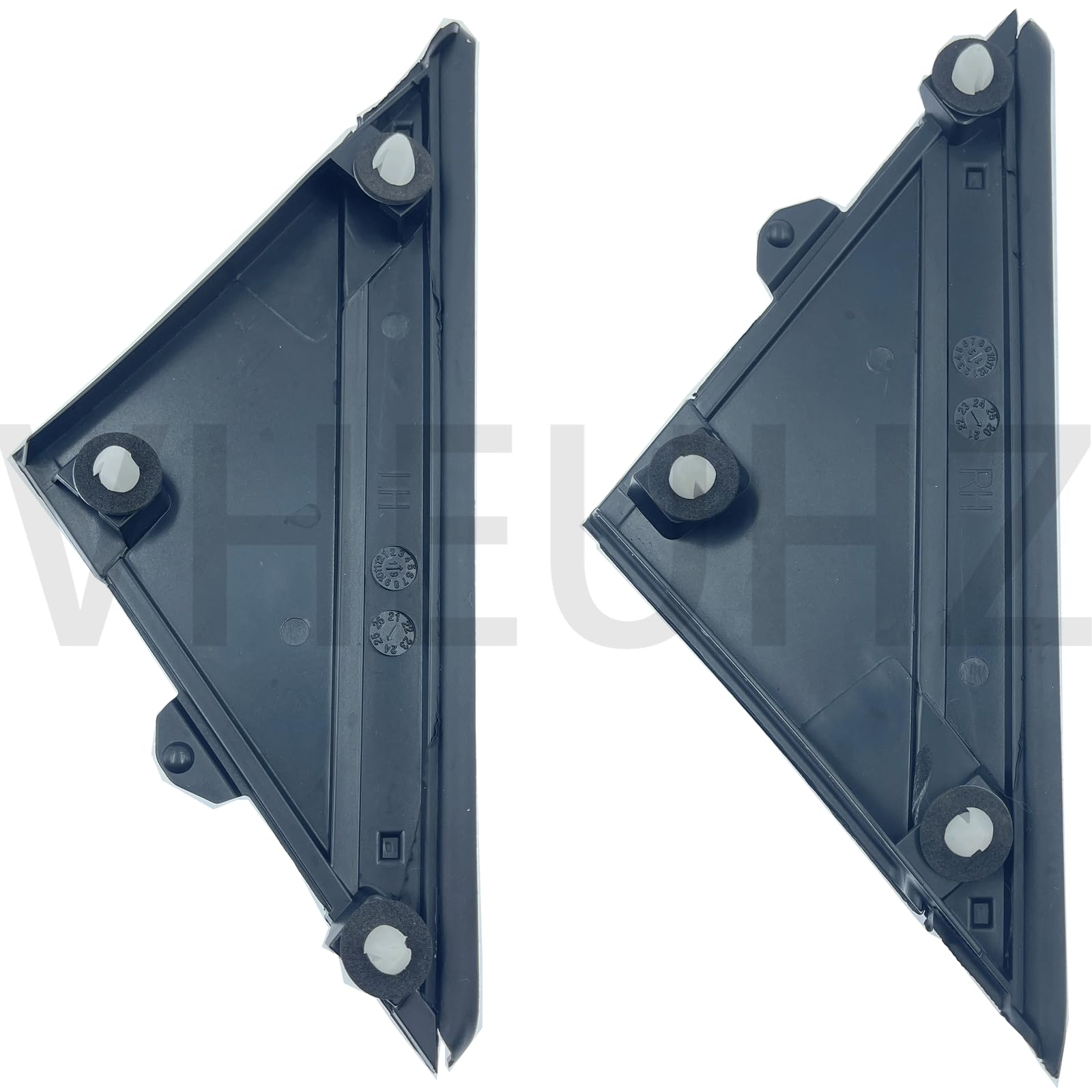 Leapiture Sostituzione della Copertura del Triangolo della Bandiera dello specchietto retrovisore per 500 2012‑2017 1SH17KX7AA Specchietto retrovisore Esterno Triangolo (Modello di Carbonio