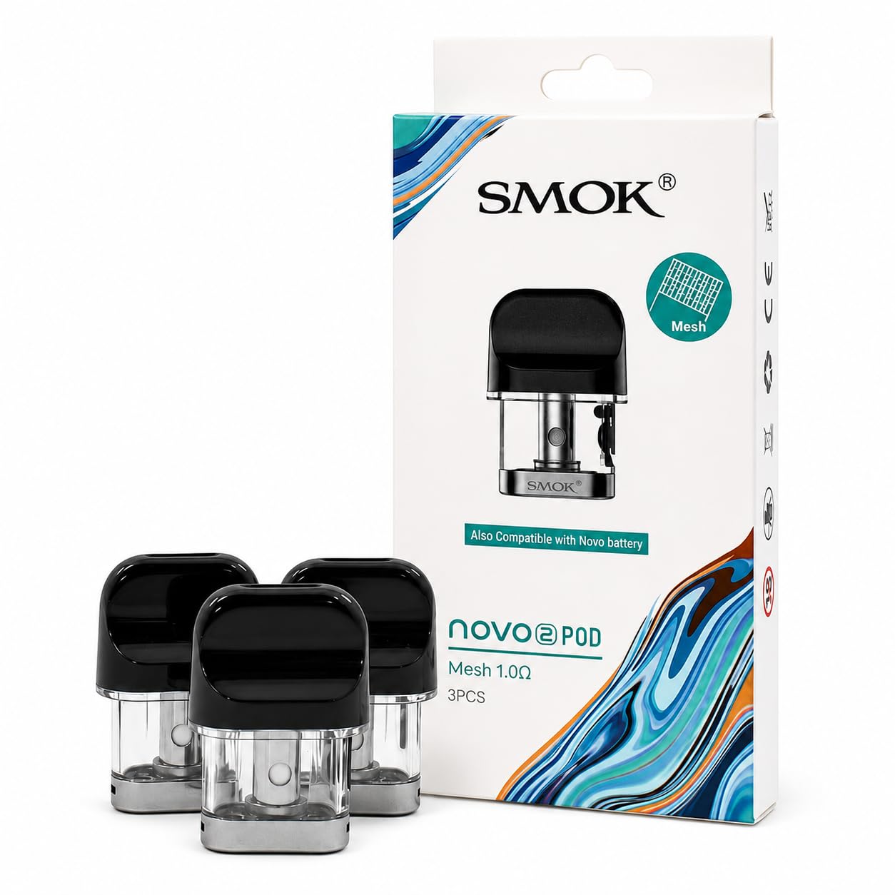 smok novo 2 pods difference 1.0 Ohm Mesh Coil Replacement Cartridge [Pack of 3] Geek vape issues. : ELF BAR Plus 12 Prefilled Pod Kit Provinces:Other Provinces
