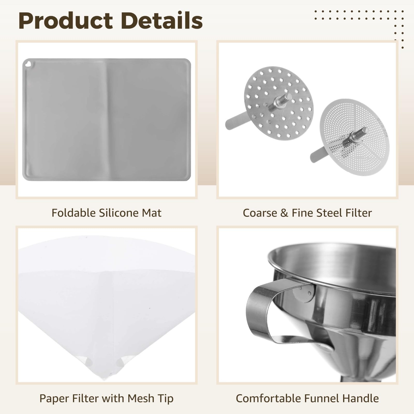 Kit de impresora 3D de resina de 40 piezas, incluye embudo de acero inoxidable, alfombrilla de silicona, tijeras de precisión y herramientas para impresión de alta precisión