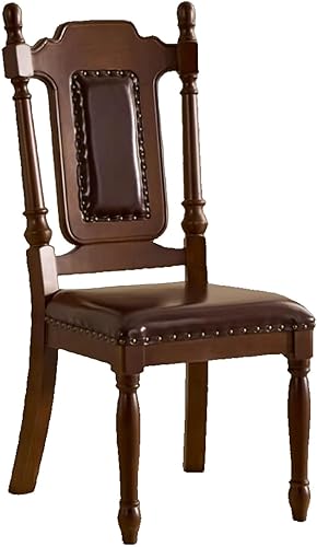 Miniatura 8 de Juego de 4 sillas de comedor de madera, sillas de cocina con respaldo alto, sillas de comedor vintage, silla tapizada sin brazos, para cocina,