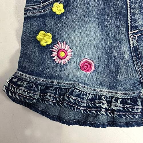 Peacolate 3-11T Little&Big Kids Girls Jumpsuit&Rompers Bib Overalls Colorful Tie-dye Shortalls Suspender Shorts Jeans Pants… - Image 3