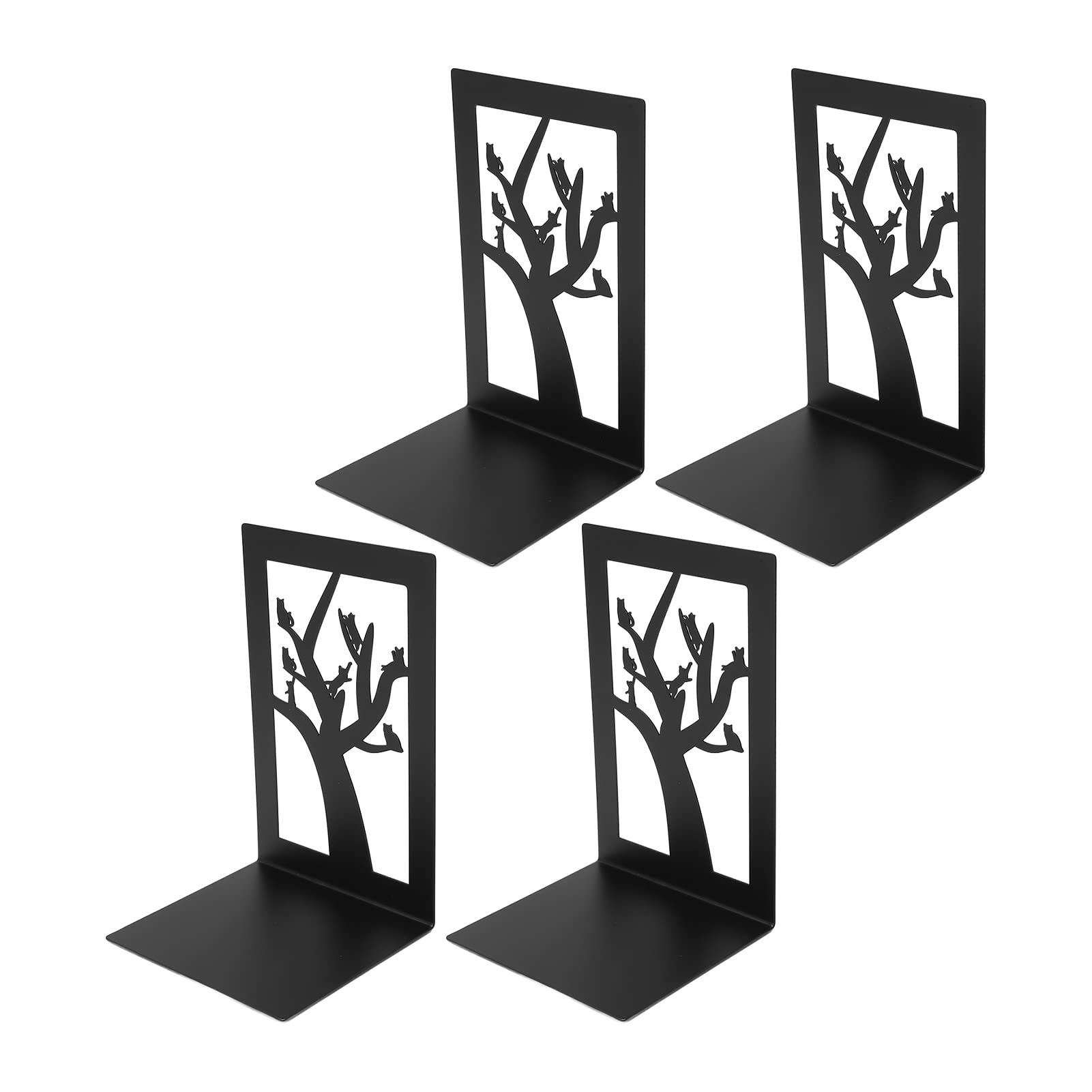 Sujetalibros de metal para evitar caídas Mavaol organizador decorativo de libros