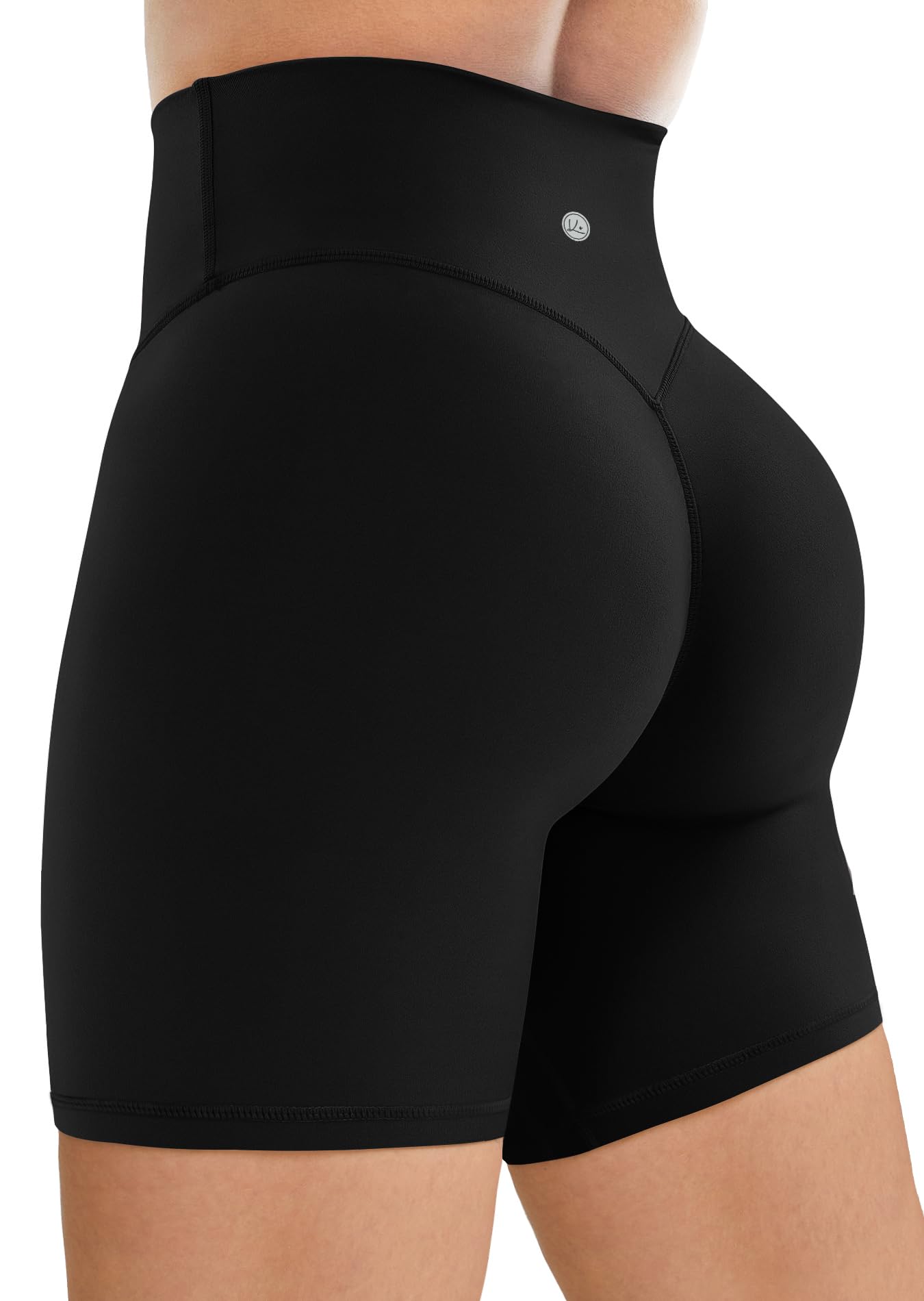 QUEENIEKE Biker Shorts Women High Waist Gym Shorts 6" Tummy Control Squat Proof Workout Shorts for Yoga Running Volleyball