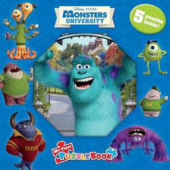 Board book Disney/Pixar Monsters University My First Puzzle Book