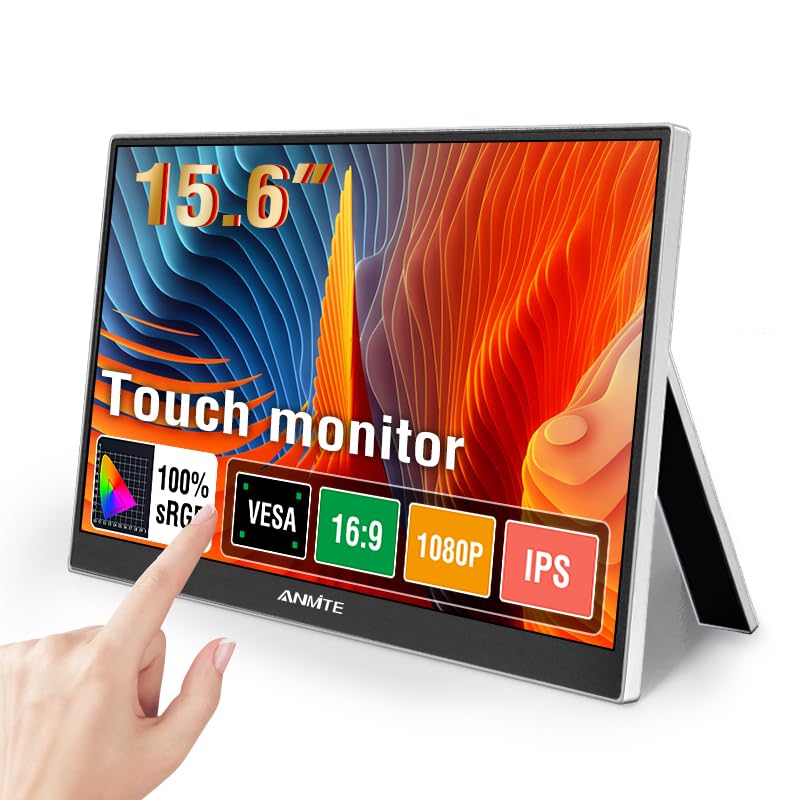 【新品未使用】Anmite 15.6インチポータブルモニター タッチパネル Amazon.co.jp: Anmite ポータブルモニター 15.6インチ コンピューター