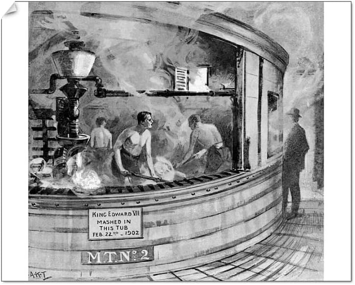 Media Storehouse Bass Brewery Mash-tub Clearing Print, 1908 - Print 10"x8" (25x20cm) (7348494)