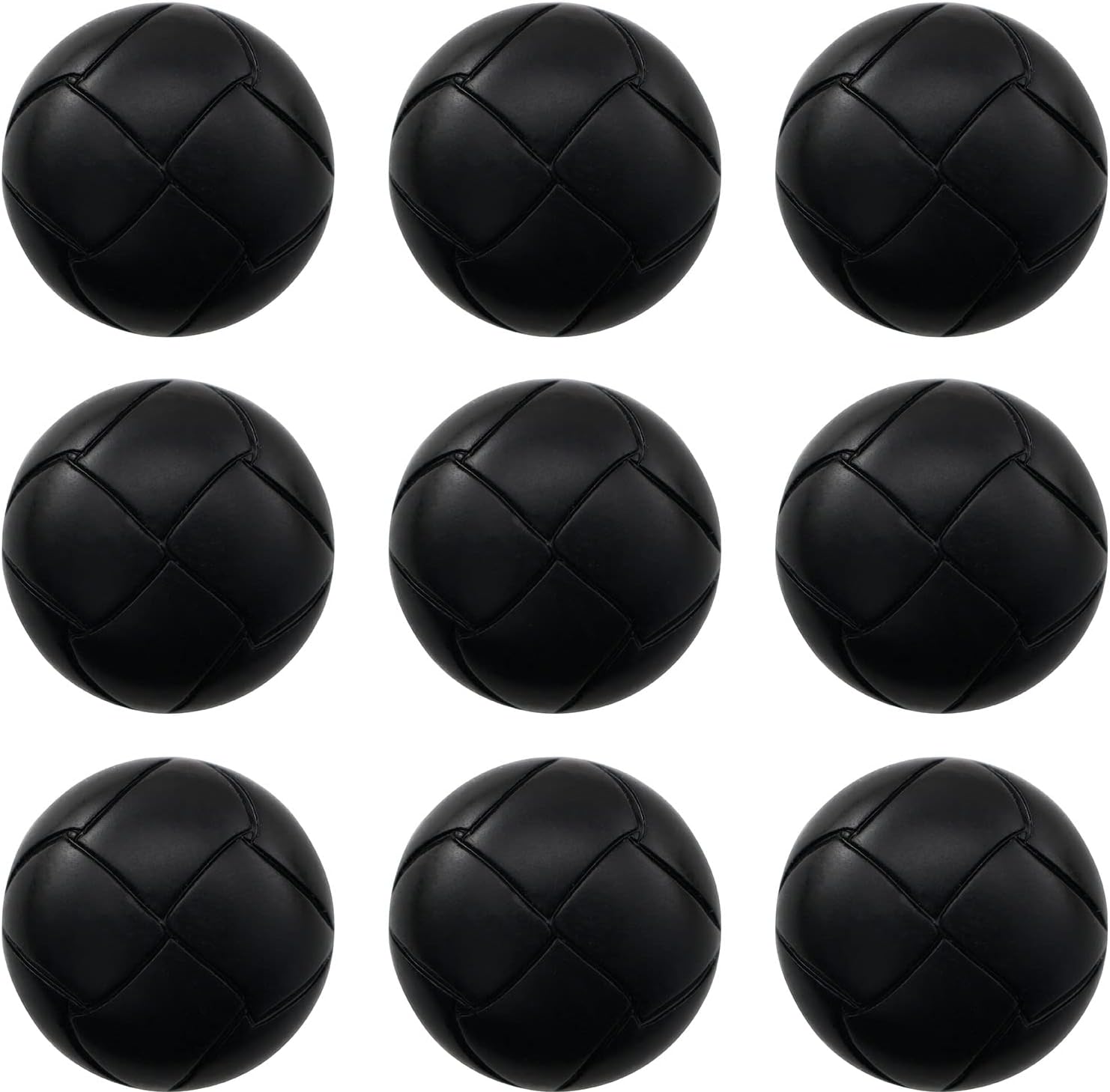 XGNG 50PCS Brown Football Pattern Imitation Leather Style Plastic Shank Buttons Craft Plastic Buttons Round Black Plastic Imitation Leather Buttons Set for DIY Sewing Embellishment Sport Coat