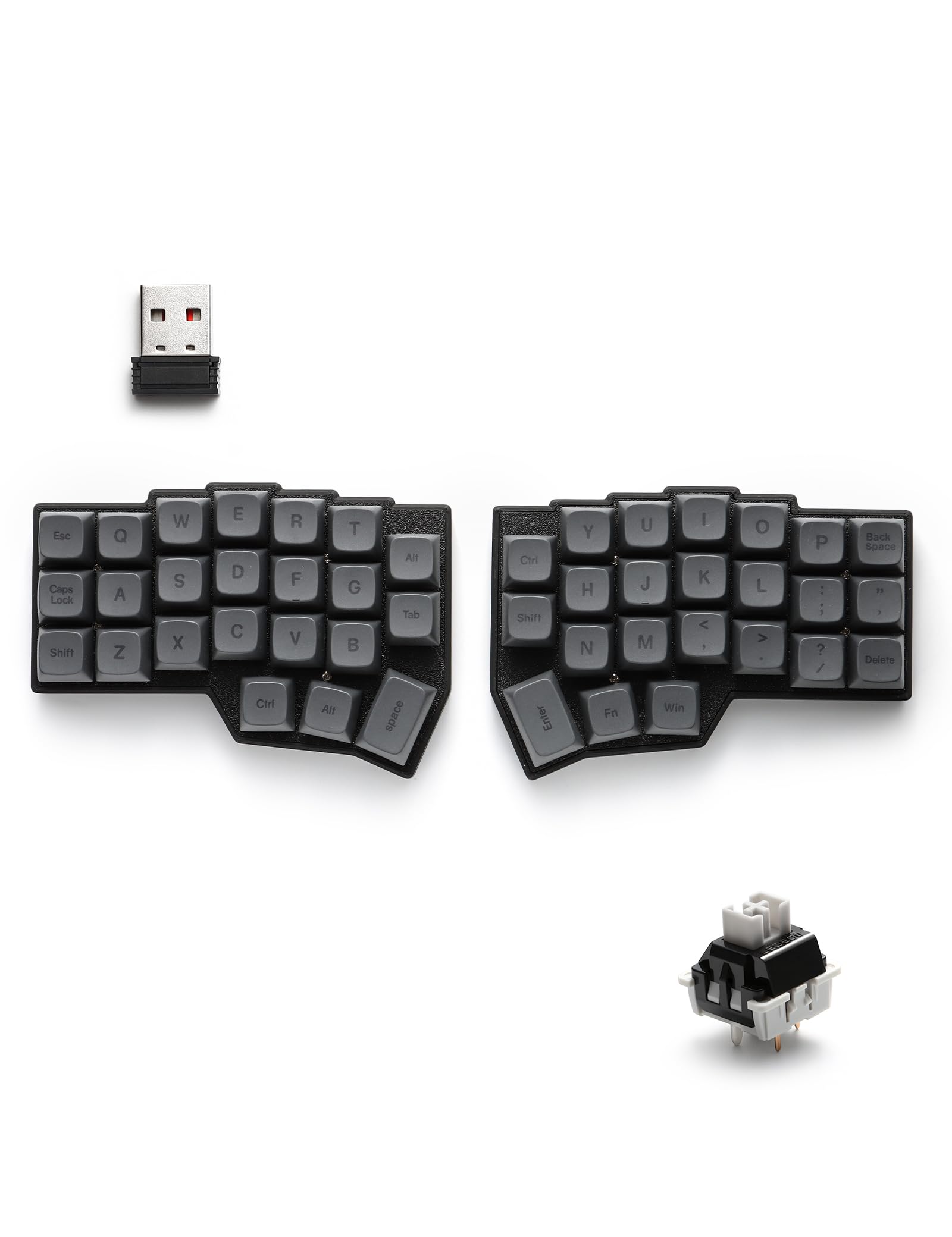 Amazon.com: YIVU 40% Corne Wireless Split Keyboard, QMK