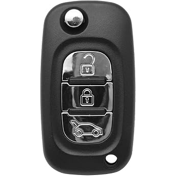 3 Button Car Key for Renault Fluence Megane Clio Kangoo Master Modus