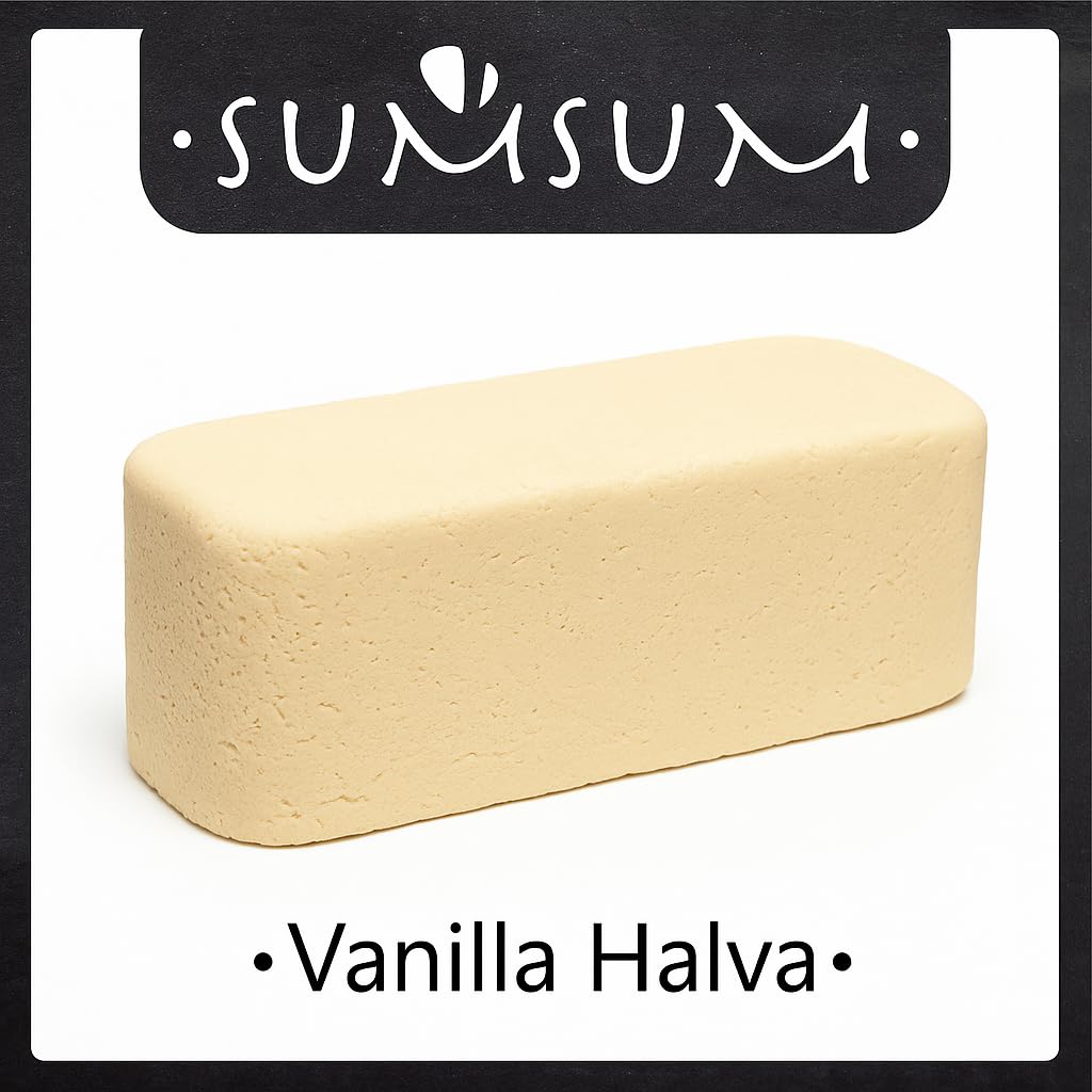 Halva Traditional Vanilla 2-Pack - Single Flavor (10oz x 2) | Vegan | Kosher Certified | Gluten-Egg-Dairy Free | Pure Sesame