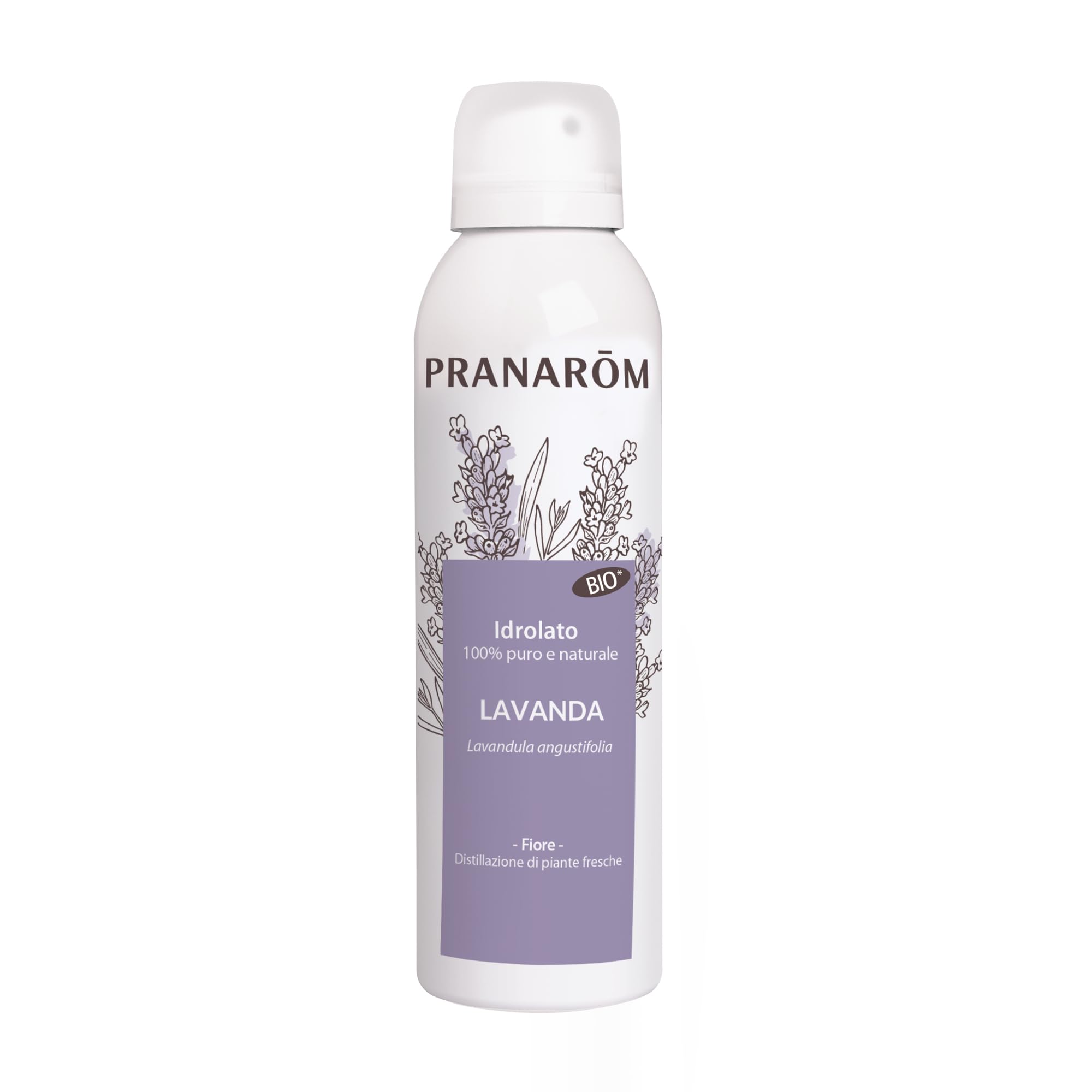 Pranarôm - Idrolato di Lavanda BIO - Ammorbidisce e Lenisce la Pelle Sensibile - 150 ml