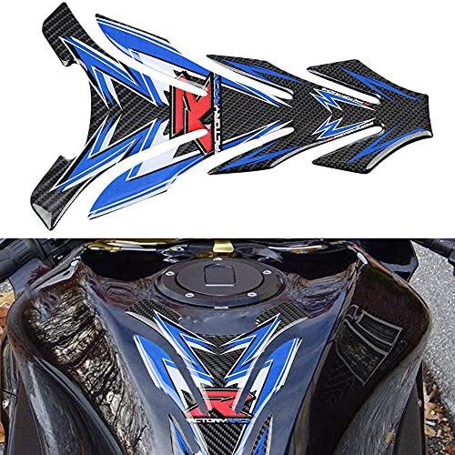 Decalcomanie per serbatoio moto, vera fibra di