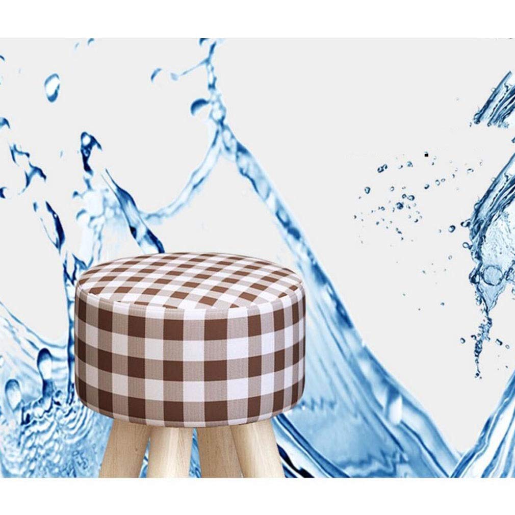 Chaise pouf rond en coton gzz lavable pour optimiser l'espace du salon