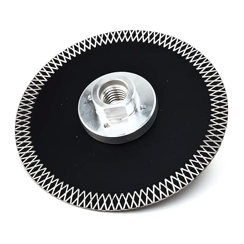 Miniatura 10 de Hoja de pulido de azulejos de porcelana de 4.5 "hoja de diamante con corte de eje de 58 "-11 para azulejos de cerámica, granito, mármol