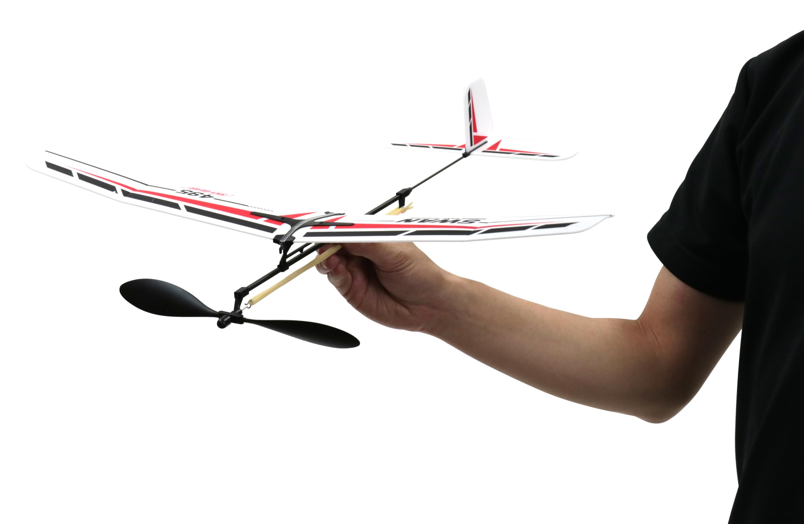 Amazon.co.jp: 池田工業社 ゴム動力模型飛行機 スワン 対象年齢