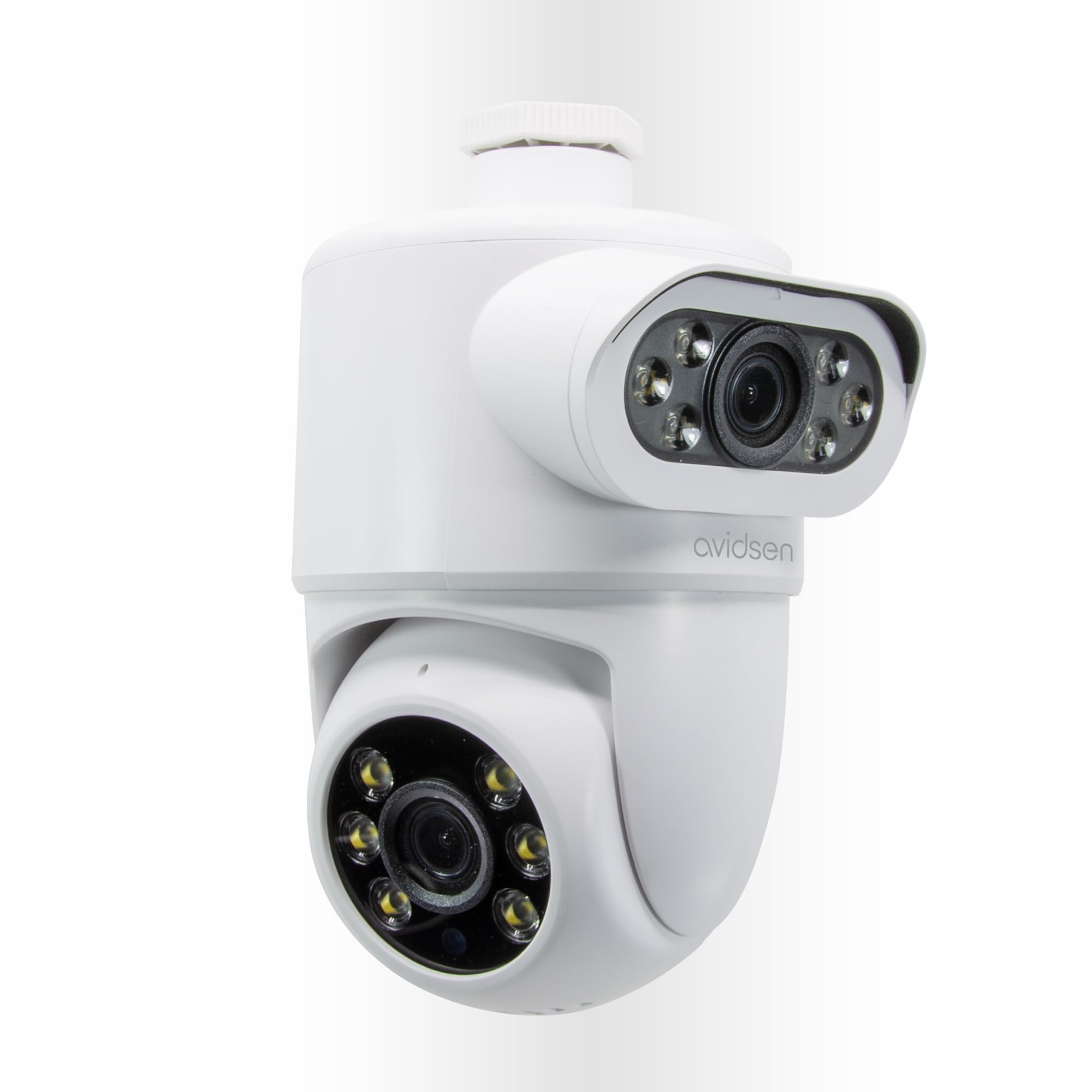 Avidsen HomeCam Dual PTZ Caméra Extérieure 2K Double Objectif