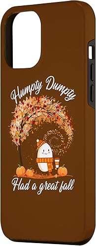 Miniatura 2 de iPhone 14 Pro Max Acción de Gracias Halloween Humpty Dumpty tuvo una gran funda de otoño