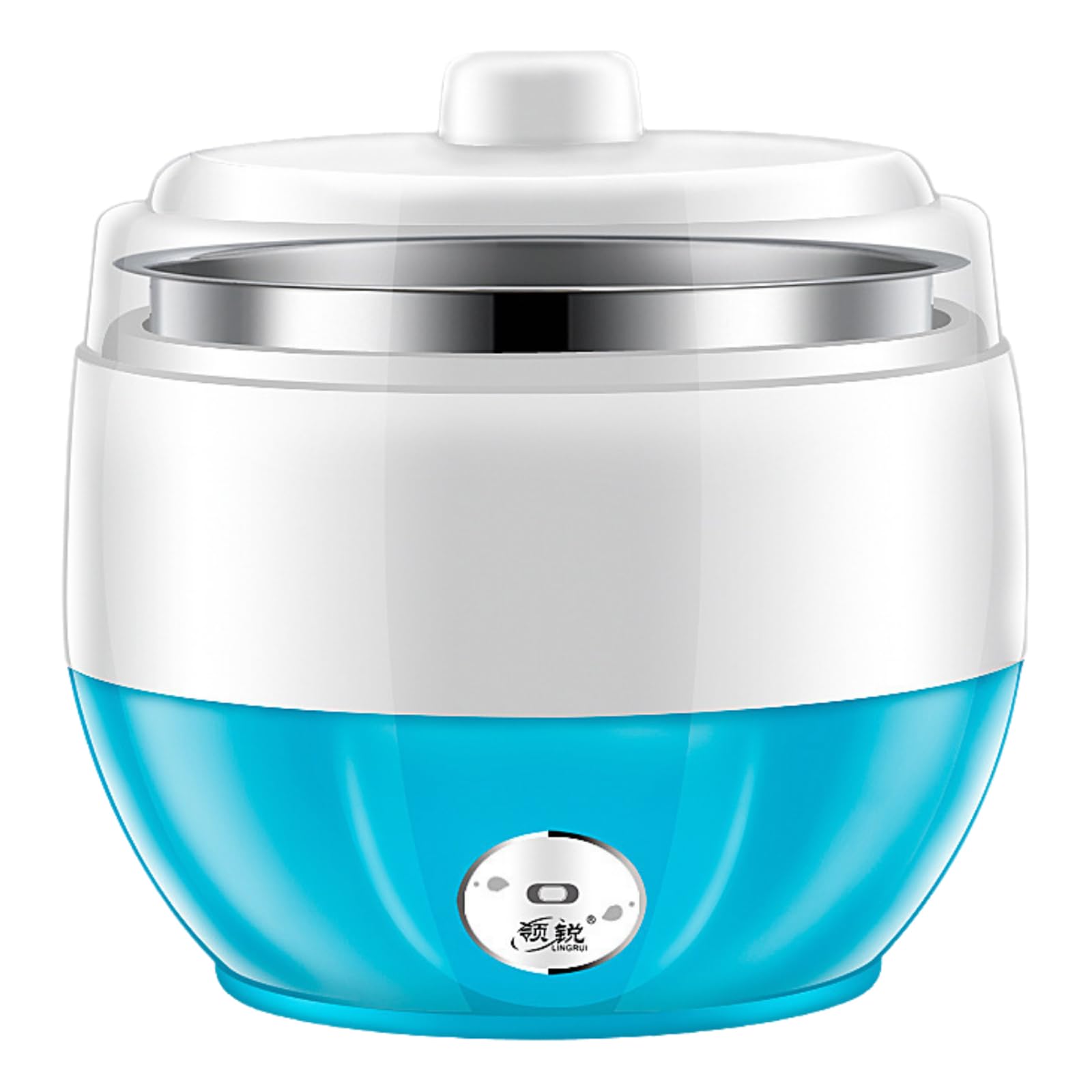 Cammeciso Blue Yoghurt Maker,Rices Wine Natto Machine,Yogurt Maker,Probiotic Yogurt Maker,Automatic Yogurt Machine,Multi-Function Electric Yogurt Machine,With Stainless Steel Liner,Low Noise