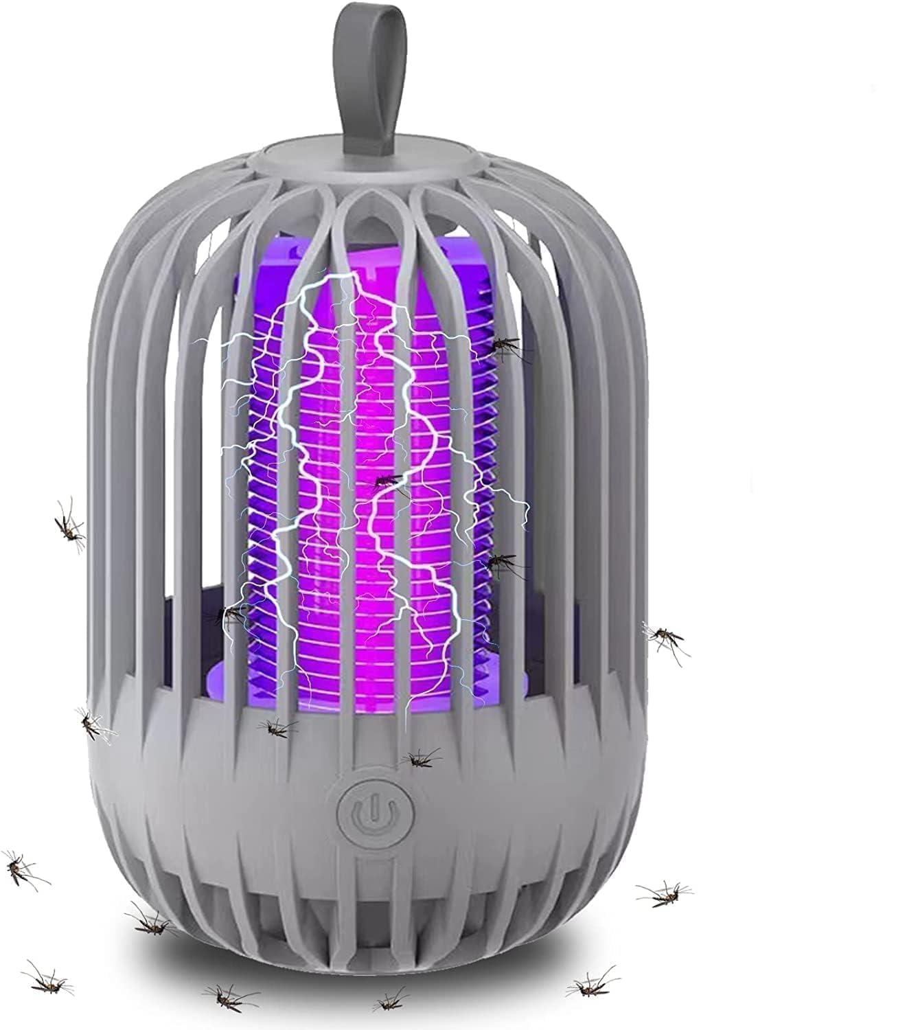 BRZONE® Eco Friendly Electronic LED Mosquito Killer Machine Trap Lamp, Theory Screen Protector Mosquito Killer lamp for House, USB Power Electronic Lamp (Mosquito Killer Lamp, Round)