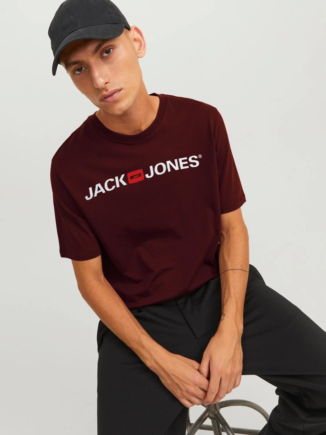 JACK & JONES Jjecorp Logo Tee Ss Crew Neck Noos Podkoszulek Mężczyźni