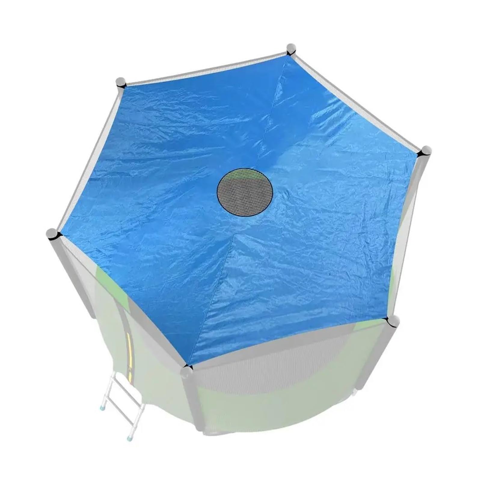 Colchoneta Recambio Exterior Trampolín Cubierta De Sombra para Trampolín, Impermeable, Oxford, Parasol para Trampolín para Exteriores, Anti-UV, Accesorios De Lona para Verano Caluroso