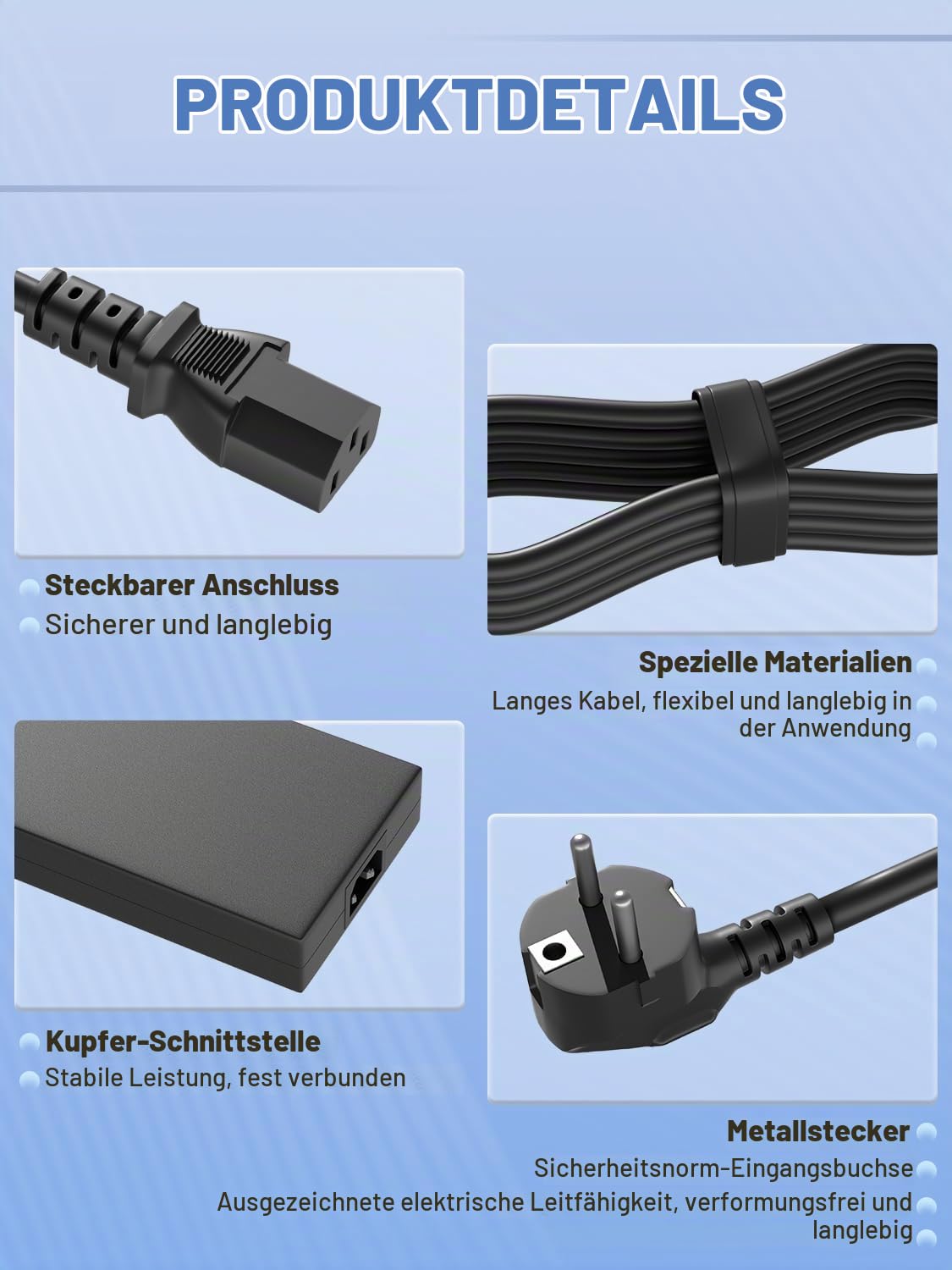 240W Netzteil Kompatibel mit MSI Katana GF76 GF66 17 15 A17 A15 Crosshair A18 A17 A16 15 18 17 16 Pulse 15 16 17 AI GL76 Stealth 15M 17M 14 15 Sword 16 15 Bravo, Creator Laptop Ladegerät